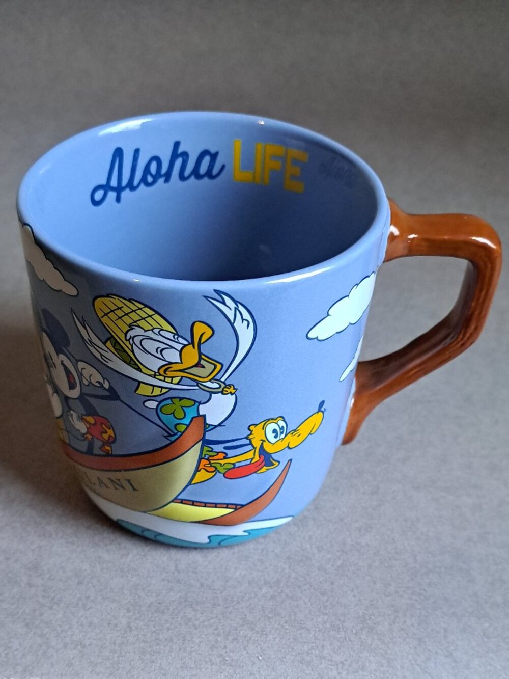 Aulani Disney Hawaii Resort & Spa: Aloha Life USED Coffee Mug (Disney Parks) PM
